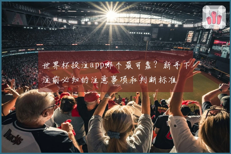 世界杯投注app哪个最可靠？新手下注前必知的注意事项和判断标准