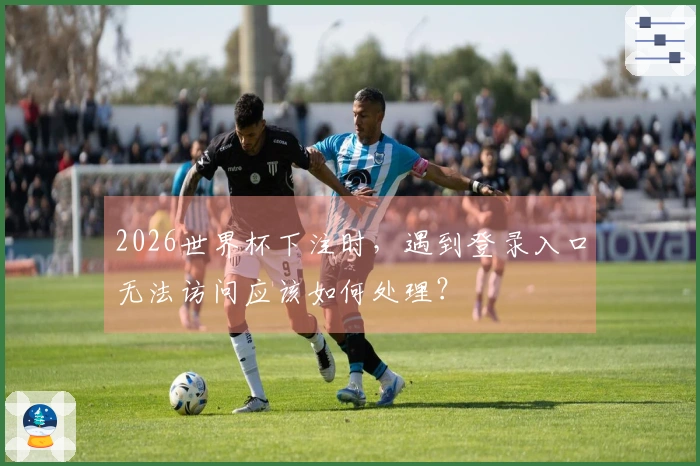 2026世界杯下注时，遇到登录入口无法访问应该如何处理？